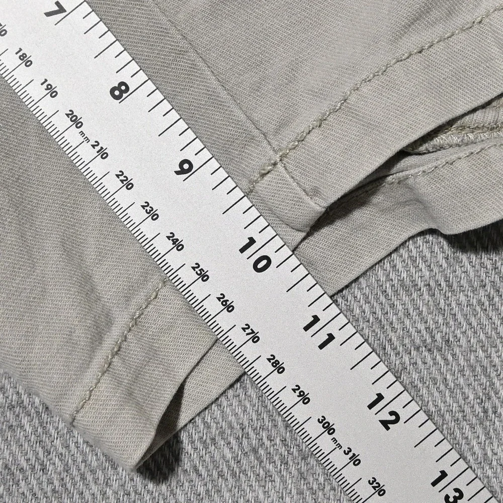 Jetlag Cargo Shorts Mens 100% Cotton Multi Pocket 33 Khaki